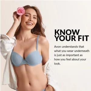Avon Fashion Classic Regina Underwire Convertible Moulded T-Shirt Bra - Nude